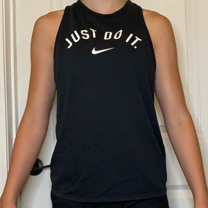 Black Nike Dri-fit Tank Top